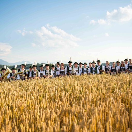 Musikkapelle Bad Endorf, Getreidefeld | © Tourist Info Bad Endorf, Andreas Jakob