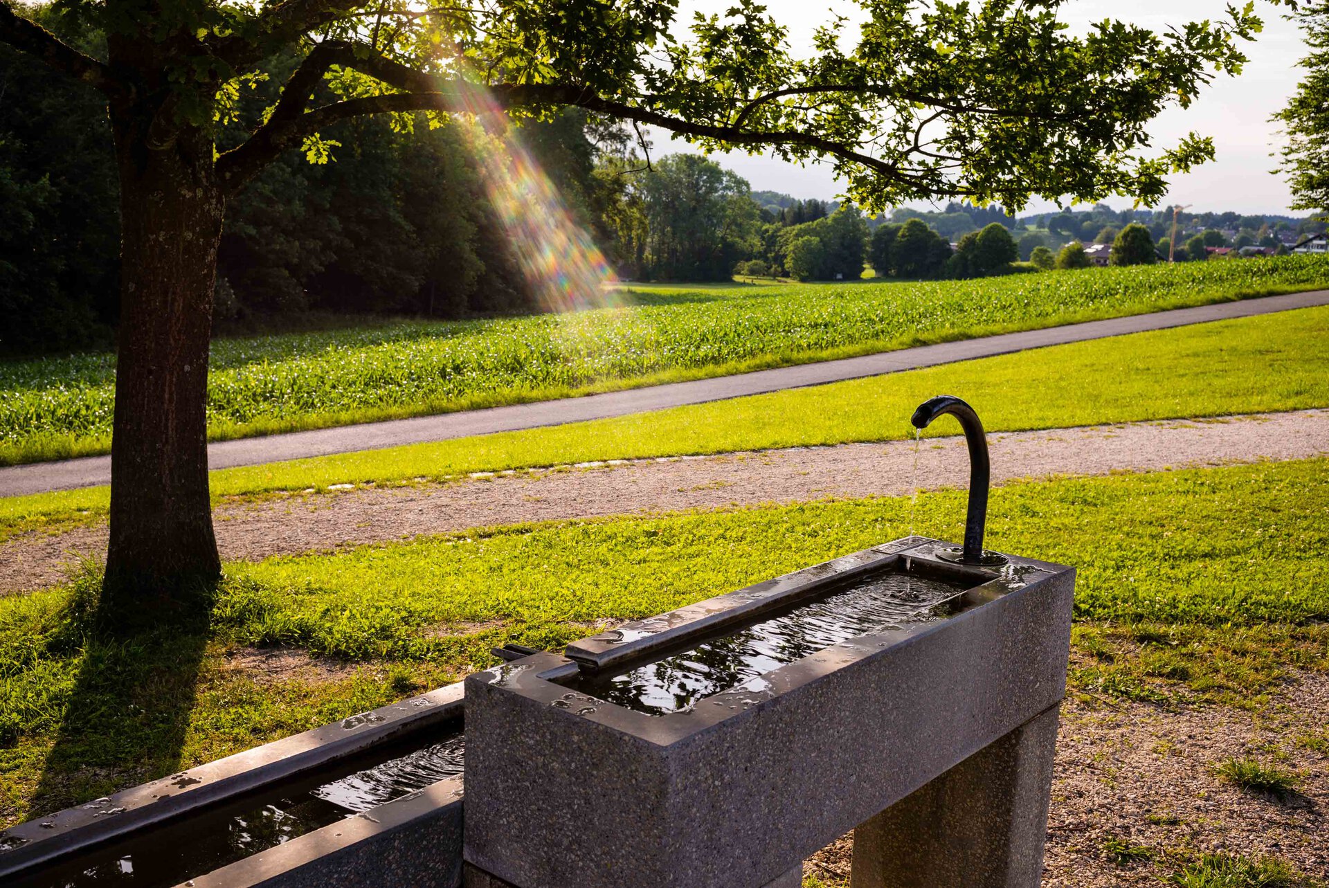 Kneipp-Arm-Becken, Kurpark Bad Endorf | © Tourist Info Bad Endorf, Nitzsche Rainer