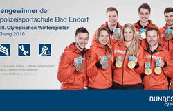 Bundespolizeisportschule Bad Endof, Olympiagewinner | © Bundespolizeisportschule Bad Endorf, Foto Winkler