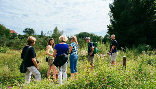 Gruppe Naturführung Seenplatte | © Chiemsee Alpenland Tourismus 