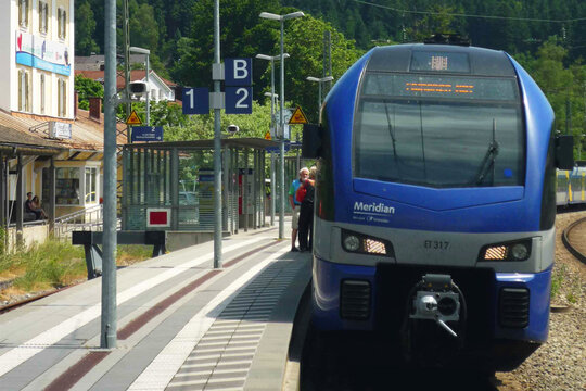 Bahnhof Bad Endorf, Gleis 2 | © Tourist Info Bad Endorf