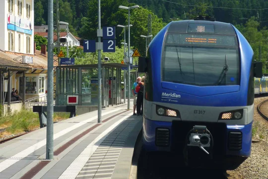 Bahnhof Bad Endorf, Gleis 2 | © Tourist Info Bad Endorf